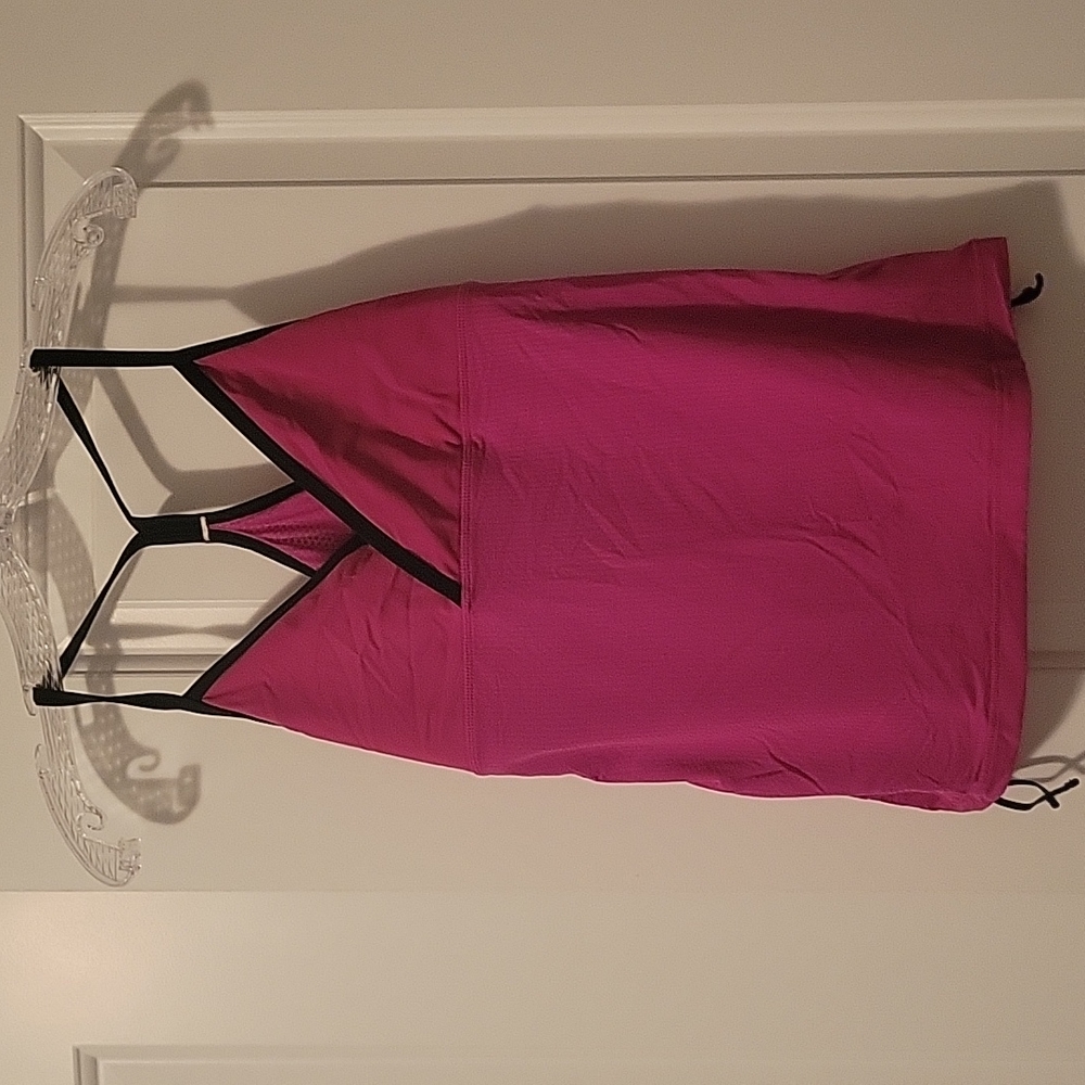 Pink Lululemon tank top